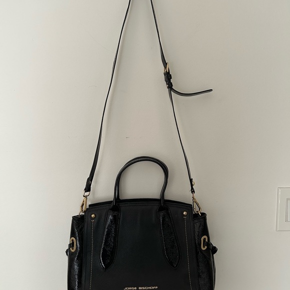Black Leather Satchel - Picture 8 of 14